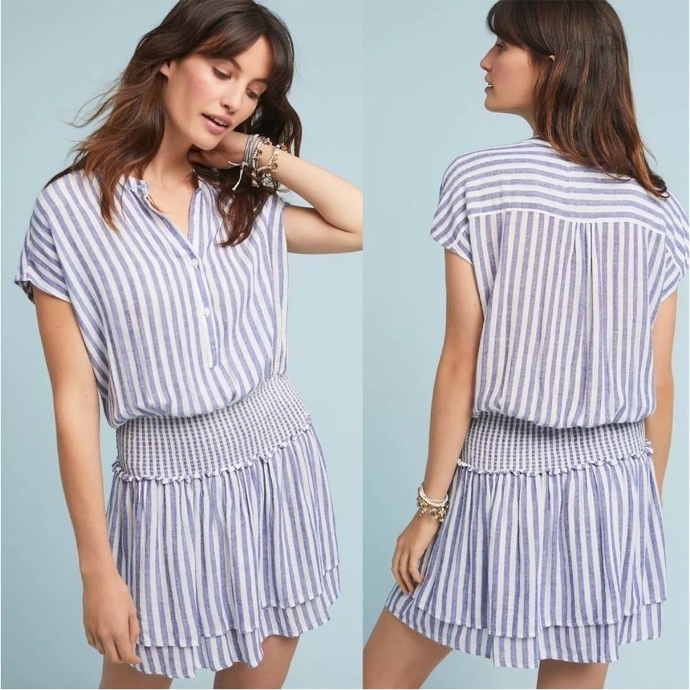 Rails Angelina Striped Tunic Dress Boracay Stripe Size Small